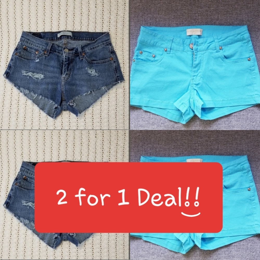 Adorable Levi's Cutoffs +1